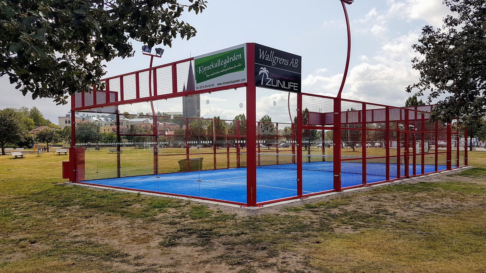 Padel-Court als Beispielabbildung
